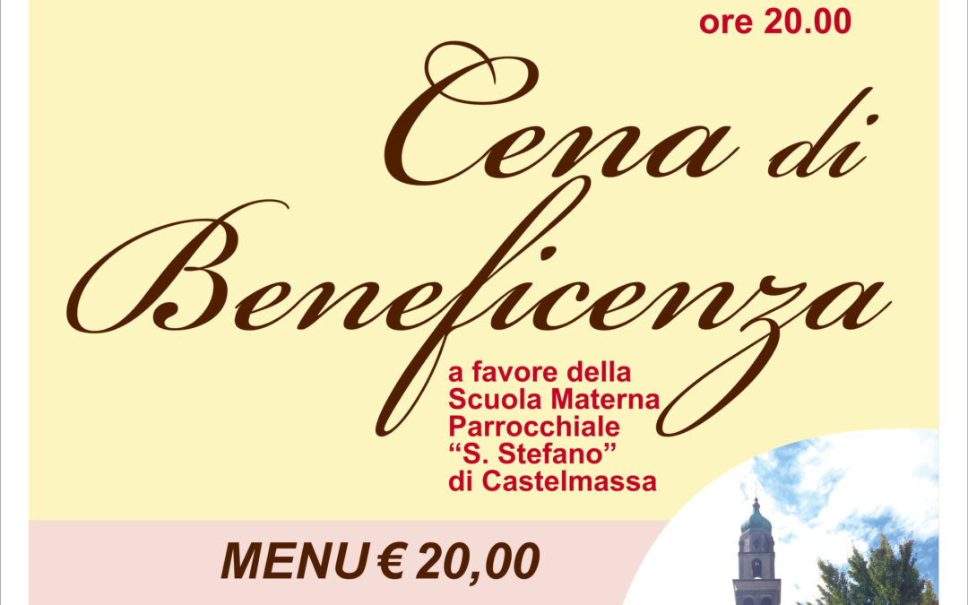 Cena di beneficienza